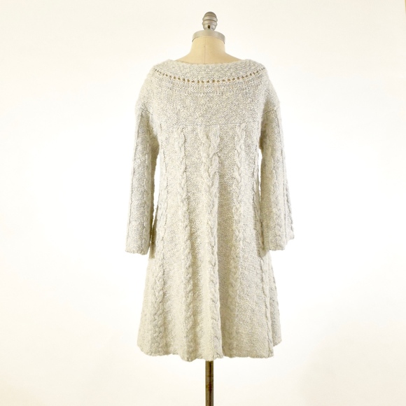 ❌SOLD❌Free People Bell Sleeve Knit Sweater Dress - Picture 6 of 7